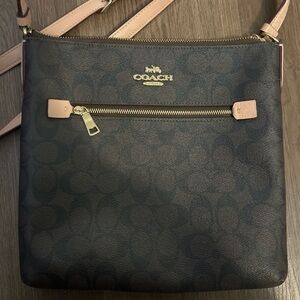 Coach Black and Tan Women's Bag